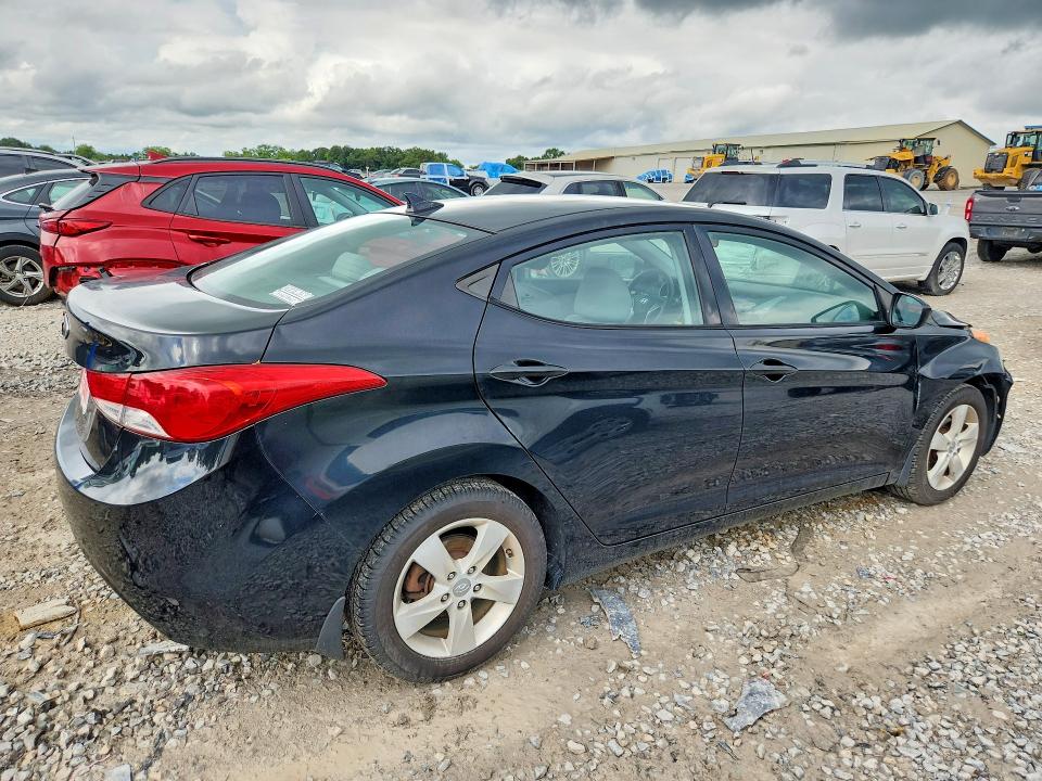 2013 Hyundai Elantra VIN KMHDH4AE0DU743912 COPART salvage auction — FRONT END, TN - SALVAGE CERTIFICATE (P), sold $175 on 2026-07-21 (photo 3)