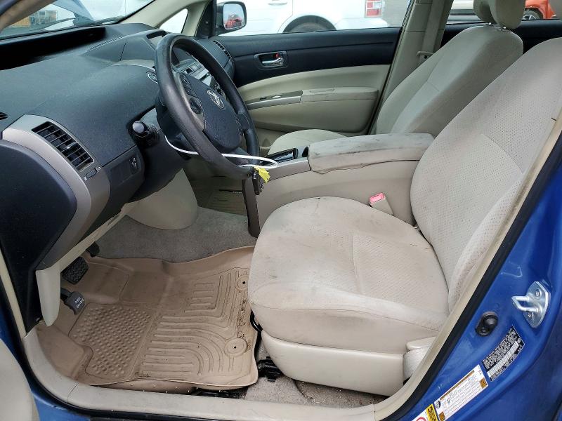 2007 Toyota Prius VIN JTDKB20U277573159 COPART salvage auction — VANDALISM, CA - SALVAGE CERTIFICATE, sold $575 on 2026-07-27 (photo 7)