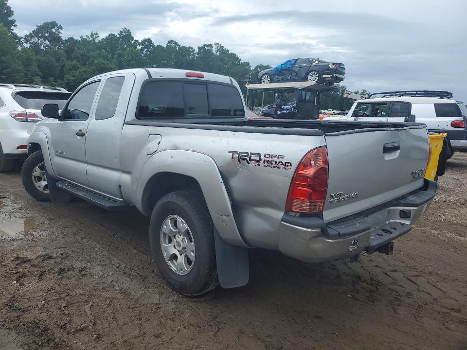 2007 Toyota Tacoma VIN 5TETU62N47Z456235 COPART salvage auction — ALL OVER, La - Cert Of Title-Salvage, sold $350 on 2026-07-21 (photo 2)