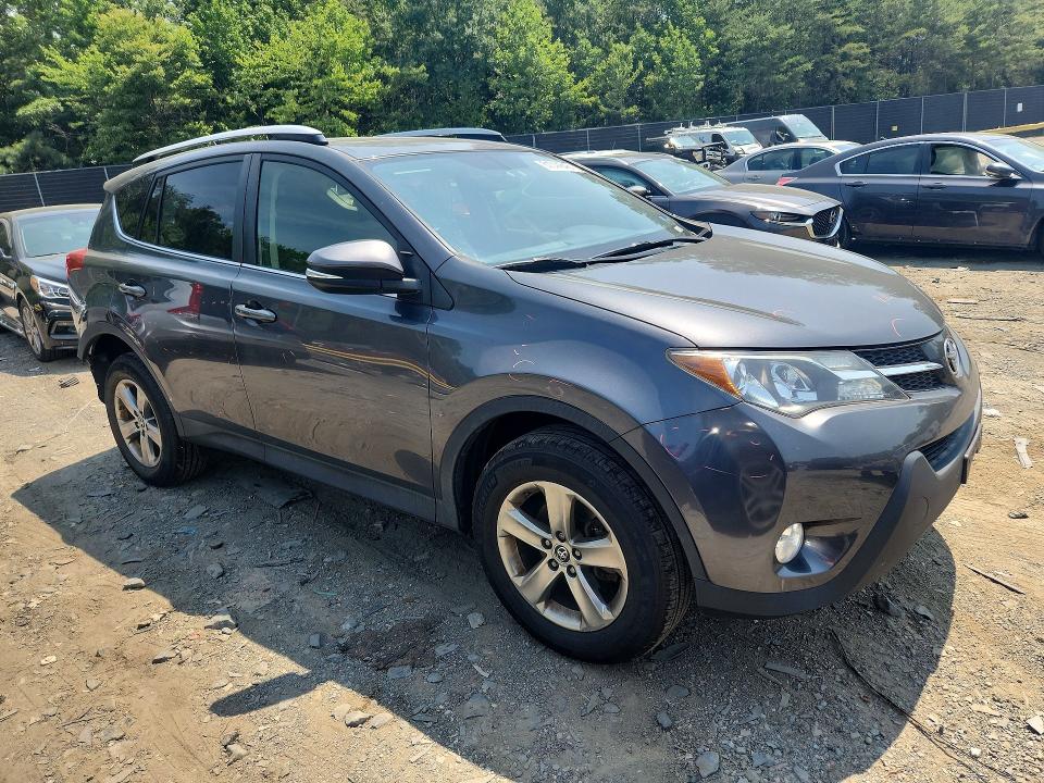 2015 Toyota Rav 4 VIN JTMRFREV2FD132399 COPART salvage auction — REAR END, Md - Cert Of Salvage > 75% Damage, sold $3,400 on 2026-07-24 (photo 4)