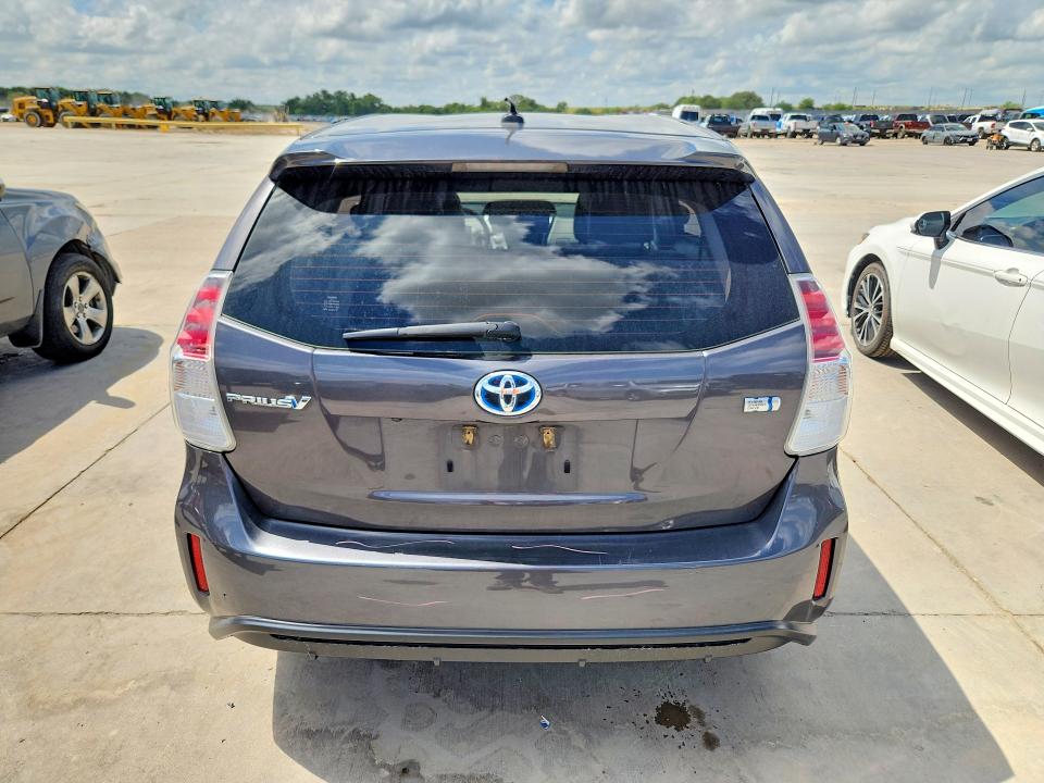 2016 Toyota Prius VIN JTDZN3EU9GJ055041 COPART salvage auction — FRONT END, Tx - Salvage Vehicle Title, sold $1,250 on 2026-07-27 (photo 6)