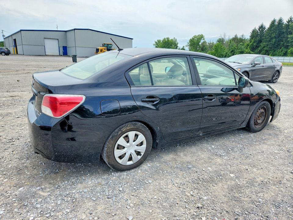 2013 Subaru Impreza VIN JF1GJAA60DH015633 COPART salvage auction — MINOR DENT/SCRATCHES, NY - CERTIFICATE OF TITLE (P), sold $400 on 2026-07-27 (photo 3)