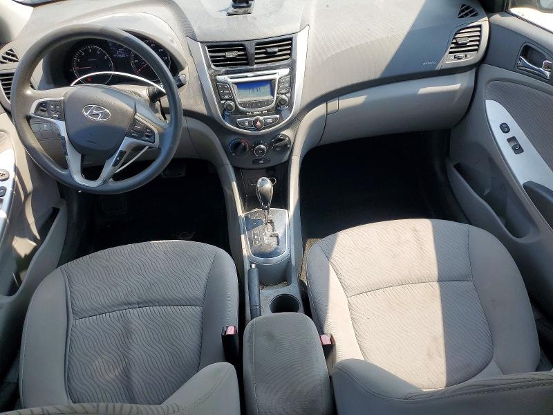 2013 Hyundai Accent VIN KMHCU4AE9DU379917 COPART salvage auction — FRONT END, Ma - Cert Of Title-Reconstrctd Coll, sold $325 on 2026-07-23 (photo 8)