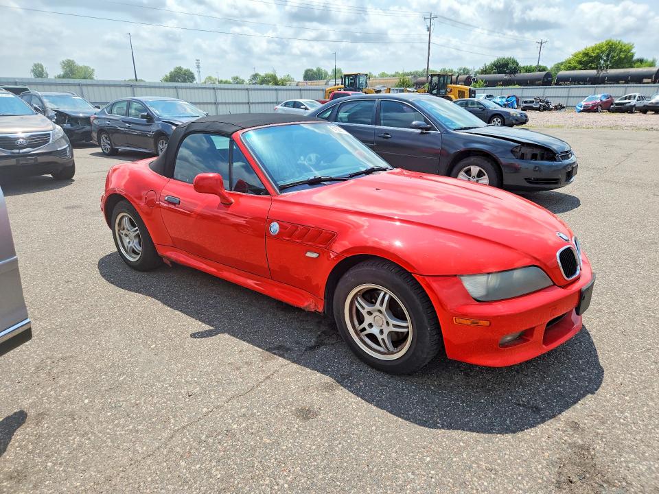2001 BMW Z3 VIN WBACN33401LM00720 COPART salvage auction — MINOR DENT/SCRATCHES, Mn - Certificate Of Title, sold $1,800 on 2026-07-30 (photo 4)