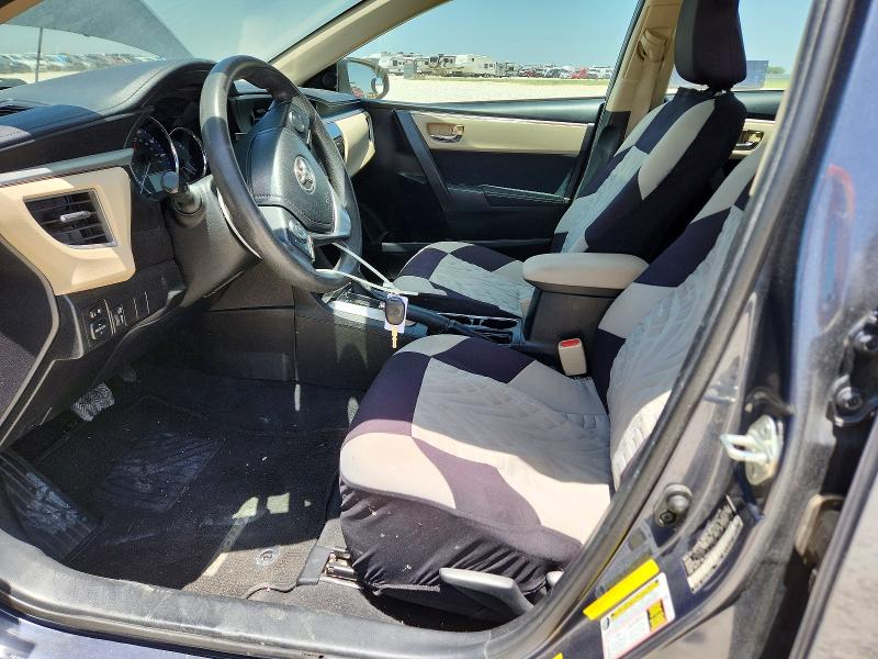 2015 Toyota Corolla VIN 5YFBURHE8FP322529 COPART salvage auction — REAR END, Tx - Salvage Vehicle Title, sold $100 on 2026-07-23 (photo 7)