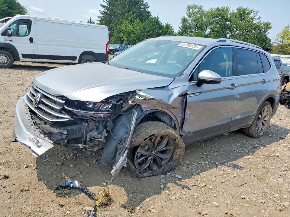 2023 Volkswagen Tiguan VIN 3VV2B7AX2PM026471 COPART salvage auction — FRONT END, Md - Cert Of Salvage > 75% Damage, sold $3,750 on 2026-08-31 (photo 1)