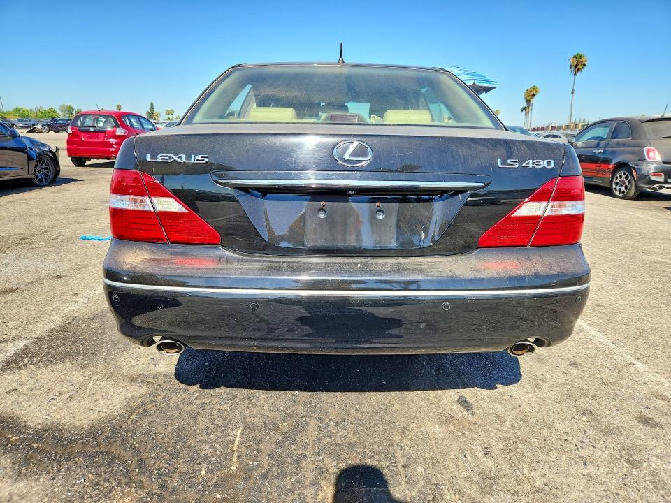 2005 Lexus Ls 430 VIN JTHBN36F350177364 COPART salvage auction — MINOR DENT/SCRATCHES, CA - DIS/DLR/EXP ONLY CLEAN TITLE, sold $10,200 on 2026-07-17 (photo 6)