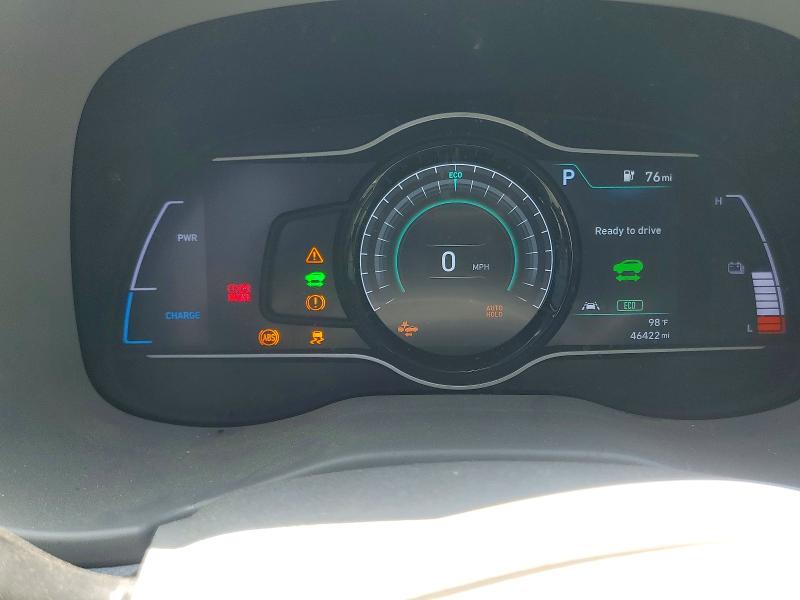 2021 Hyundai Kona VIN KM8K53AG4MU131580 COPART salvage auction — NORMAL WEAR, Ca - Dis/Dlr/Exp Only Clean Title (P), sold $3,050 on 2026-07-28 (photo 9)