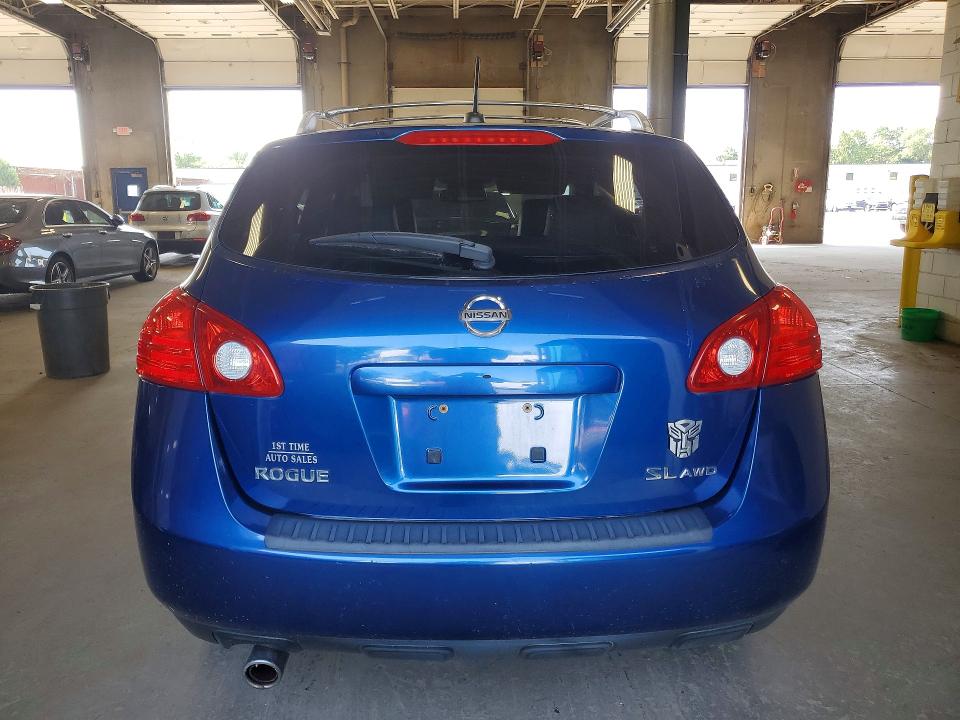 2010 Nissan Rogue VIN JN8AS5MV6AW131826 COPART salvage auction — MINOR DENT/SCRATCHES, Mn - Certificate Of Title, sold $225 on 2026-07-28 (photo 6)