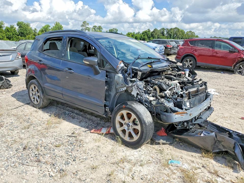 2018 Ford Ecosport VIN MAJ3P1TE4JC230569 COPART salvage auction — FRONT END, TX - SALVAGE VEHICLE TITLE (P), sold $425 on 2026-07-28 (photo 4)