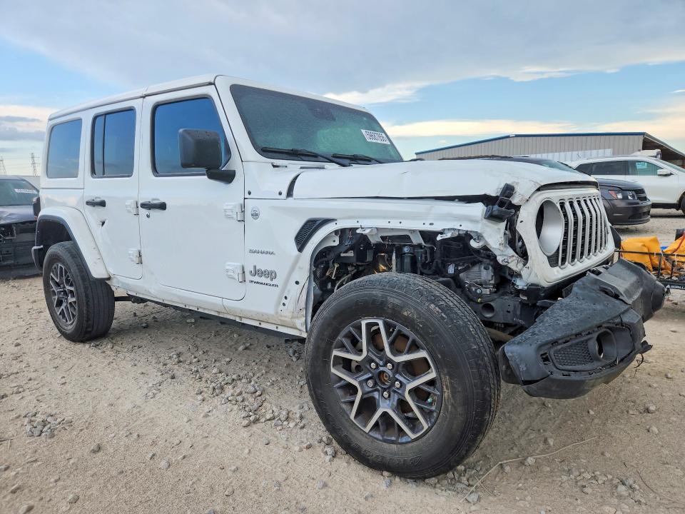 2024 Jeep Wrangler / VIN 1C4PJXEG8RW267438 COPART salvage auction — FRONT END, Id - Salvage Certificate Of Title, sold $12,500 on 2026-07-10 (photo 4)