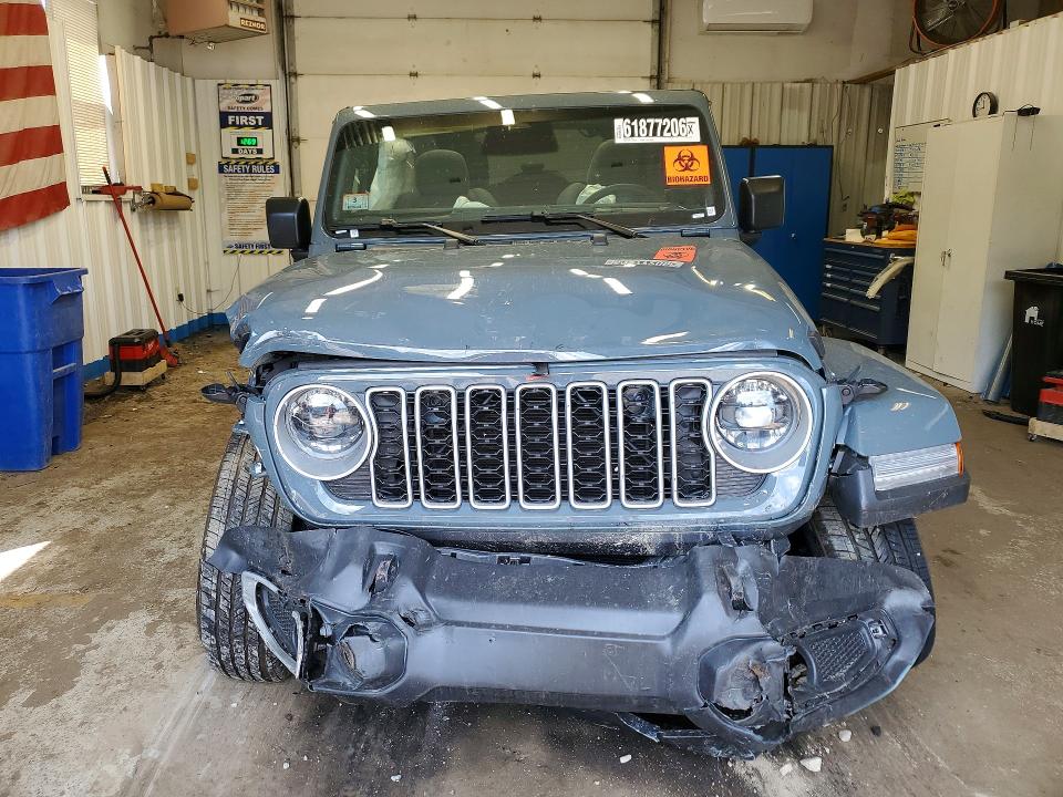 2026 Jeep Wrangler / VIN 1C4PJXEG7TW254249 COPART salvage auction — FRONT END, Ma - Certificate Of Title, sold $10,000 on 2026-08-03 (photo 5)