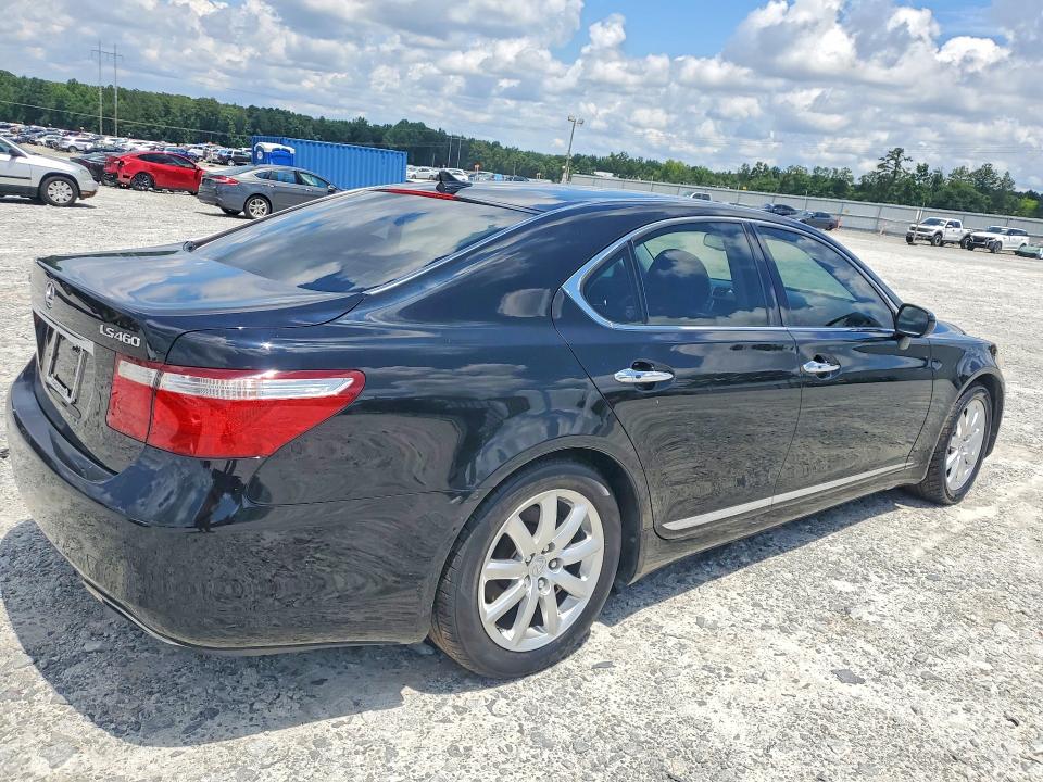 2007 Lexus Ls 460 VIN JTHBL46F975018317 COPART salvage auction — MINOR DENT/SCRATCHES, Ga - Certificate Of Title (P), sold $850 on 2026-07-22 (photo 3)