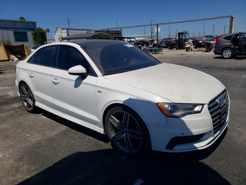 2016 Audi A3 VIN WAUA7GFF9G1071123 COPART salvage auction — FRONT END, Ca - Salvage Certificate, sold $1,950 on 2026-07-17 (photo 4)
