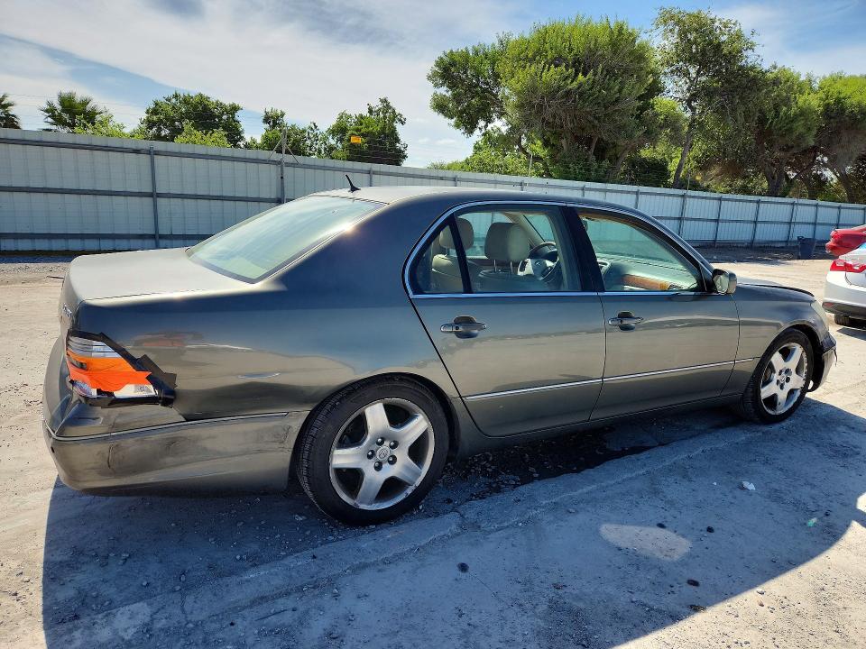 2006 Lexus Ls 430 VIN JTHBN36F065045473 COPART salvage auction — REAR END, TX - SALVAGE VEHICLE TITLE (P), sold $275 on 2026-07-14 (photo 3)