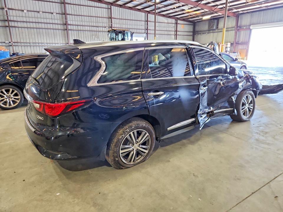 2019 Infiniti Qx60 VIN 5N1DL0MM2KC562436 COPART salvage auction — FRONT END, Sc - Cert Of Title-Salvage, sold $1,600 on 2026-07-29 (photo 3)