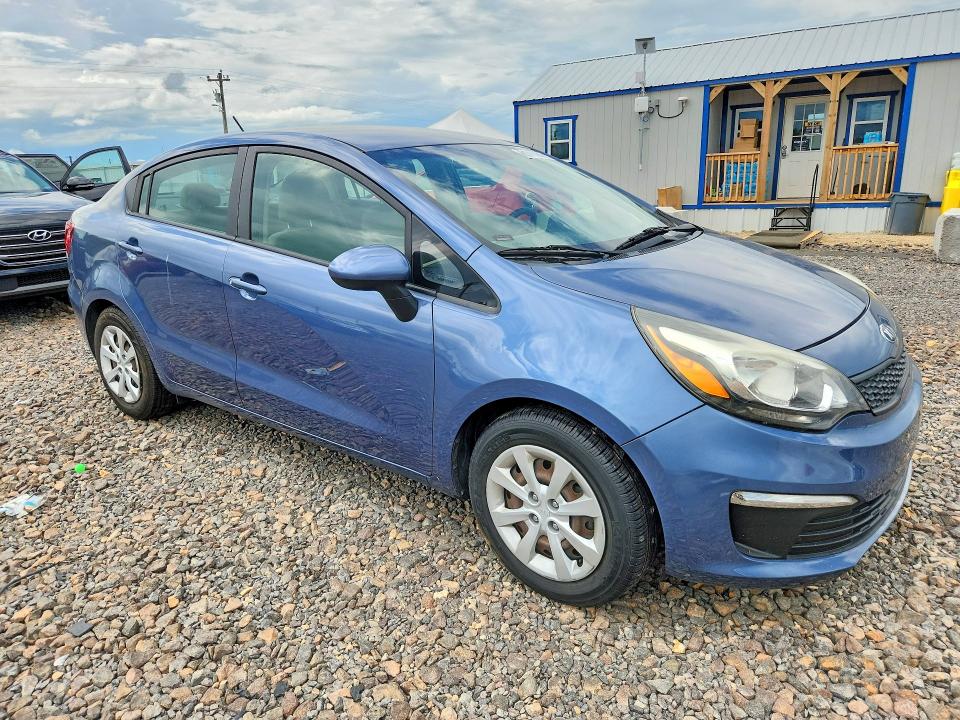 2016 Kia Rio VIN KNADM4A39G6633557 COPART salvage auction — HAIL, Mo - Certificate Of Title, sold $1,700 on 2026-07-29 (photo 4)