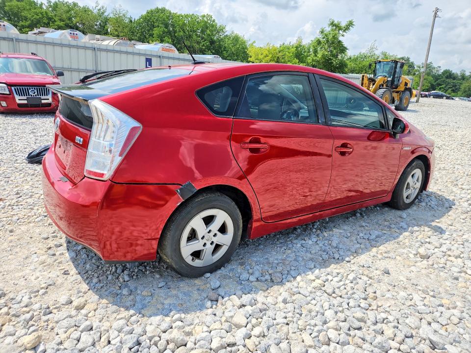 2011 Toyota Prius VIN JTDKN3DU2B1456779 COPART salvage auction — REAR END, OH - CERTIFICATE OF TITLE, sold $700 on 2026-07-24 (photo 3)