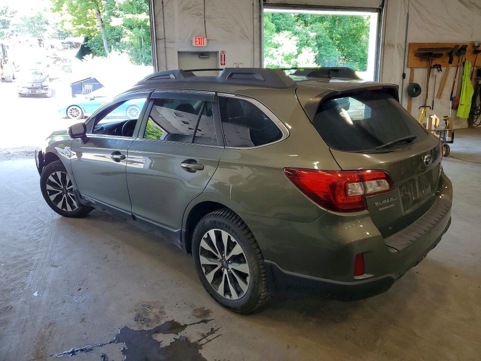 2016 Subaru Outback VIN 4S4BSALC2G3289725 COPART salvage auction — FRONT END, Vt - Certificate Of Title, sold $1,500 on 2026-07-28 (photo 2)
