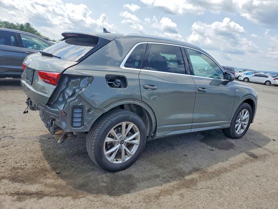 2025 Audi Q3 VIN WA1DECF39S1033544 COPART salvage auction — REAR END, Pa - Certificate Of Salvage, sold $9,400 on 2026-07-28 (photo 3)