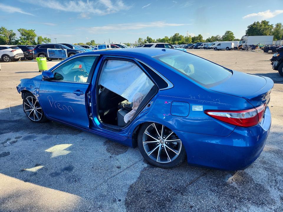 2017 Toyota Camry VIN 4T1BF1FK2HU785031 COPART salvage auction — FRONT END, Fl - Certificate Of Title, sold $975 on 2026-07-09 (photo 2)