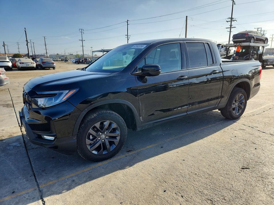 2025 Honda Ridgeline VIN 5FPYK3F18SB035024 — COPART salvage auction photo