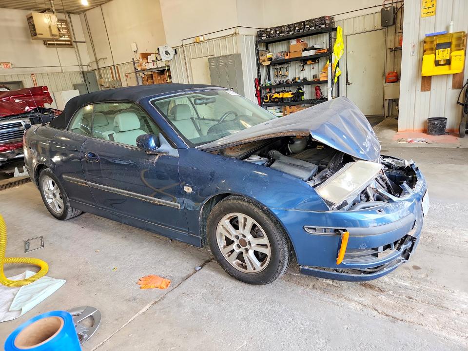 2007 Saab 9-3 VIN YS3FD79Y876002689 COPART salvage auction — FRONT END, Mo - Salvage Certificate Of Title, sold $70 on 2026-08-11 (photo 4)
