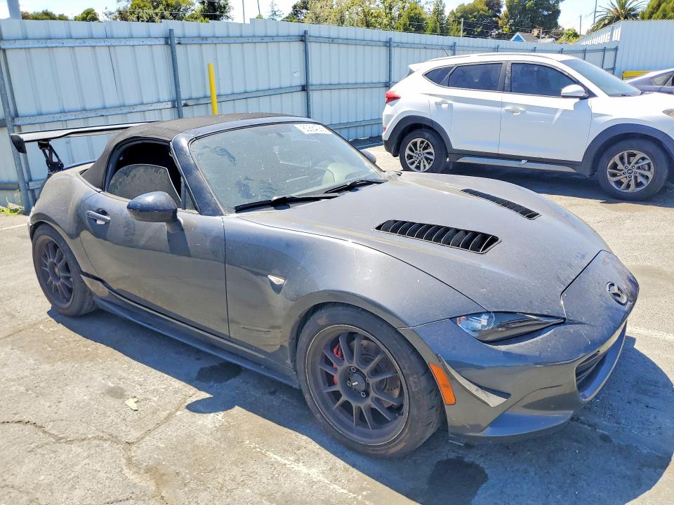2016 Mazda Mx-5 miata VIN JM1NDAC72G0108428 COPART salvage auction — WATER/FLOOD, CA - SALVAGE CERTIFICATE, sold $2,850 on 2026-07-24 (photo 4)