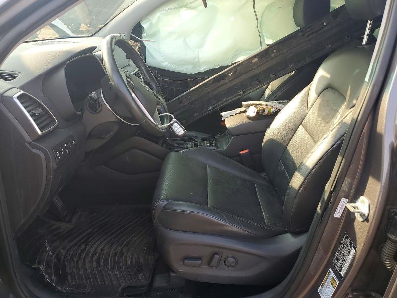 2021 Hyundai Tucson VIN KM8J3CAL6MU352922 COPART salvage auction — FRONT END, Mi - Scrap Certificate Of Title, sold $2,650 on 2026-07-31 (photo 7)
