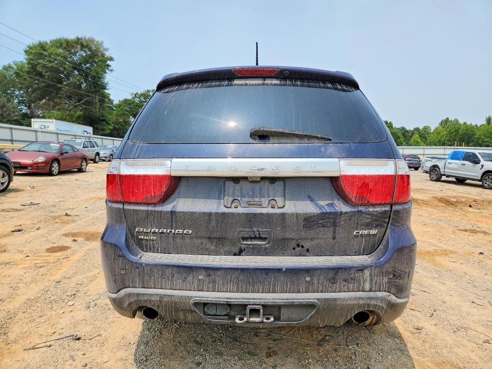 2012 Dodge Durango VIN 1C4SDJDT0CC205165 COPART salvage auction — FRONT END, Va - Cert Of Title - Salvage, sold $550 on 2026-07-31 (photo 6)