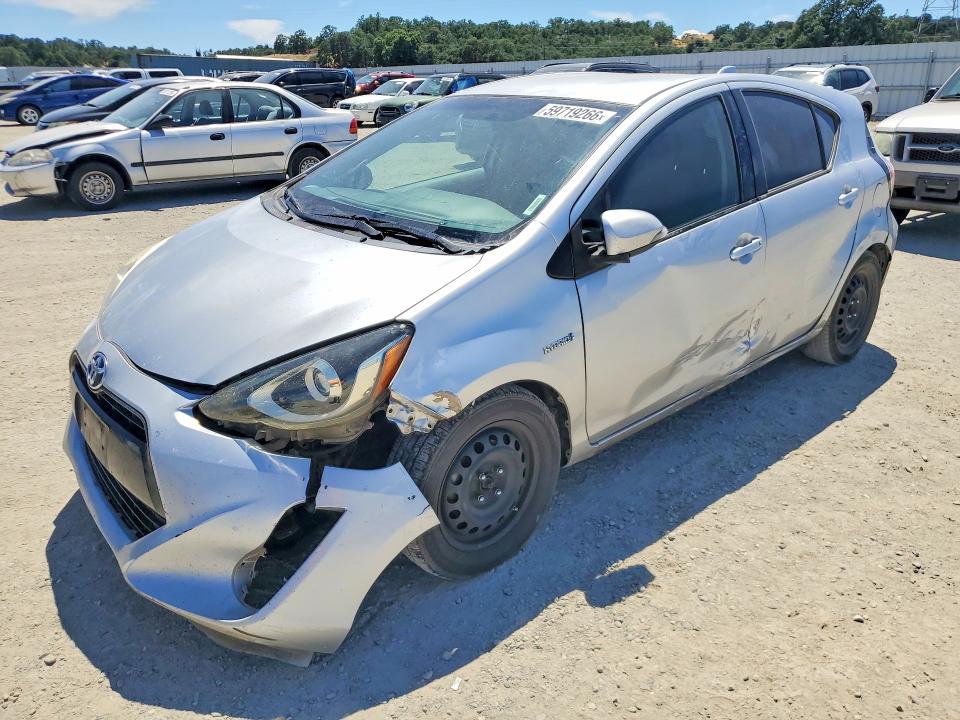 2015 Toyota VIN JTDKDTB36F1586826 COPART salvage auction — FRONT END, Ca - Salvage Certificate, sold $375 on 2026-07-31 (photo 1)