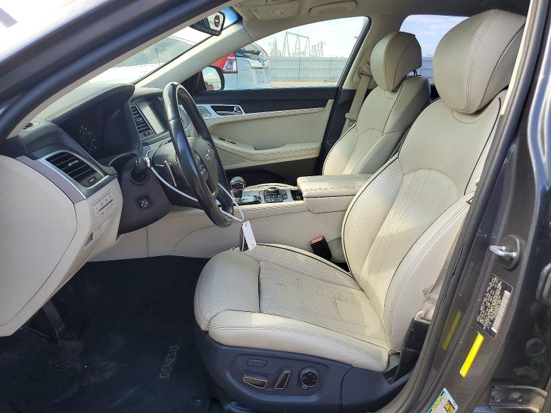 2019 Genesis G80 VIN KMTFN4JE6KU328145 COPART salvage auction — REAR END, Ca - Salvage Certificate, sold $4,600 on 2026-08-03 (photo 7)