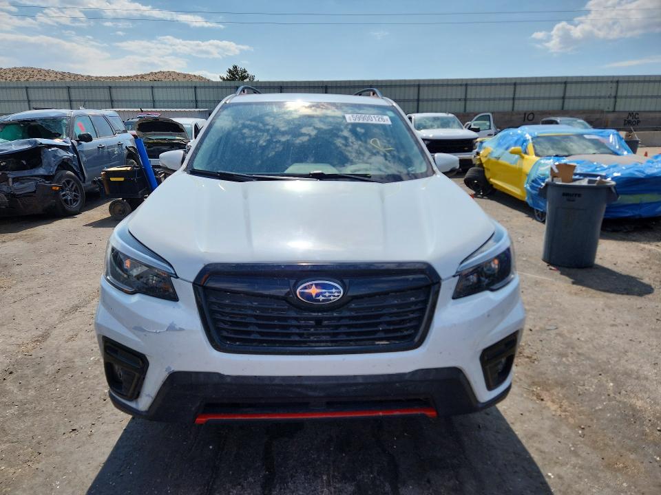 2021 Subaru Forester VIN JF2SKARC7MH529606 COPART salvage auction — REAR END, Nm - Cert Of Title-Salvage, sold $6,300 on 2026-07-27 (photo 5)