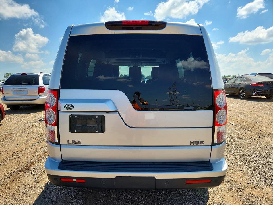 2012 Land rover Lr4 VIN SALAG2D45CA651124 COPART salvage auction — NORMAL WEAR, Il - Certificate Of Title, sold $725 on 2026-07-23 (photo 6)