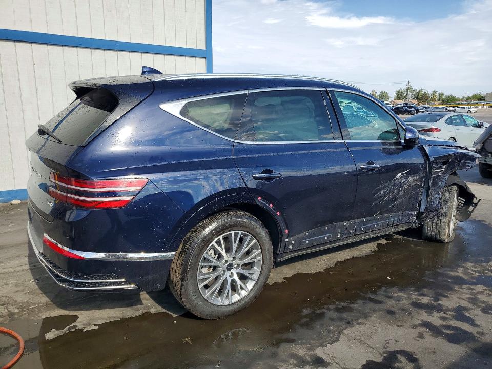 2025 Genesis Gv80 VIN KMUHFESB9SU239780 COPART salvage auction — FRONT END, FL - CERTIFICATE OF DESTRUCTION, sold $12,100 on 2026-07-29 (photo 3)