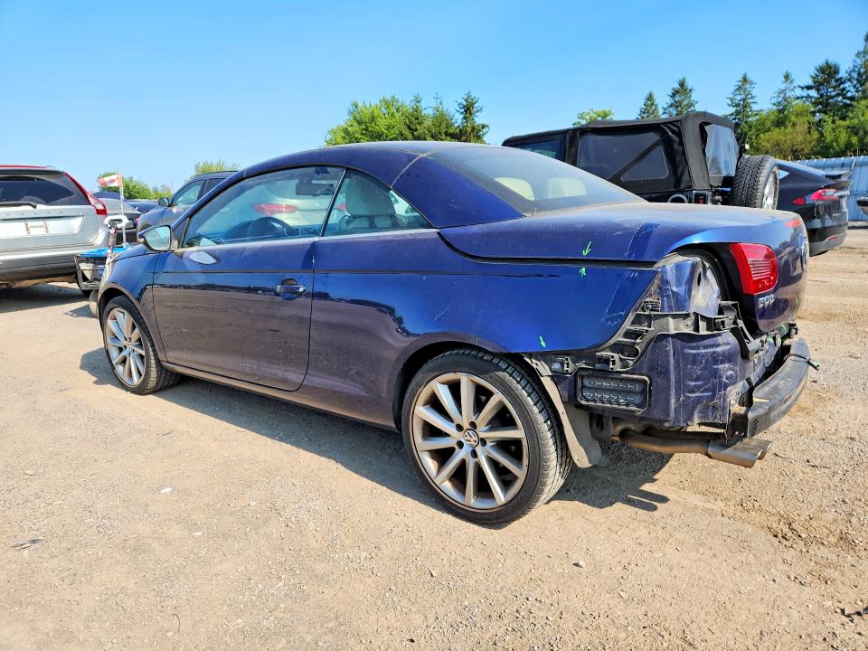 2009 Volkswagen Eos VIN WVWEA71F59V012059 COPART salvage auction — REAR END, On - Permit No Brand - Unfit, sold $400 on 2026-08-11 (photo 2)