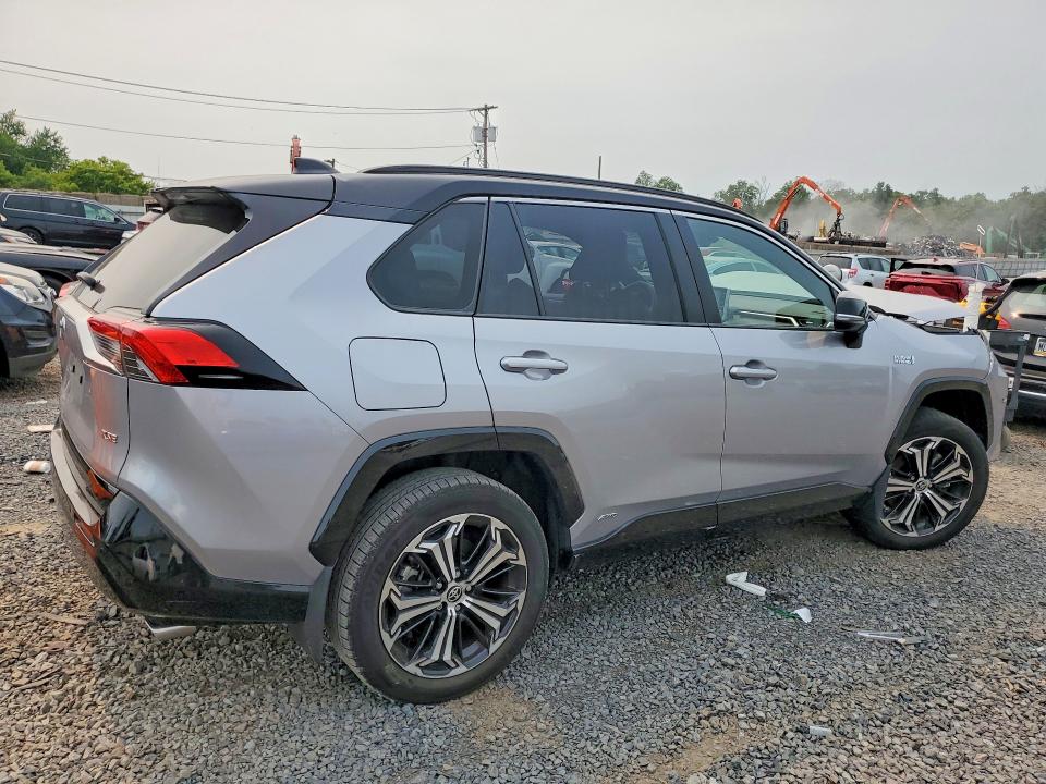 2021 Toyota Rav 4 VIN JTMFB3FV5MD052554 COPART salvage auction — FRONT END, Nj - Cert Of Title-Salvage, sold $3,950 on 2026-07-31 (photo 3)