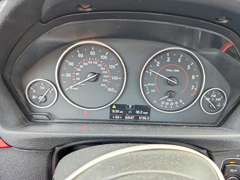 2014 BMW VIN WBA3C1C5XEK108815 COPART salvage auction — FRONT END, OR - SALVAGE TITLE CERTIFICATE, sold $3,550 on 2026-08-19 (photo 9)