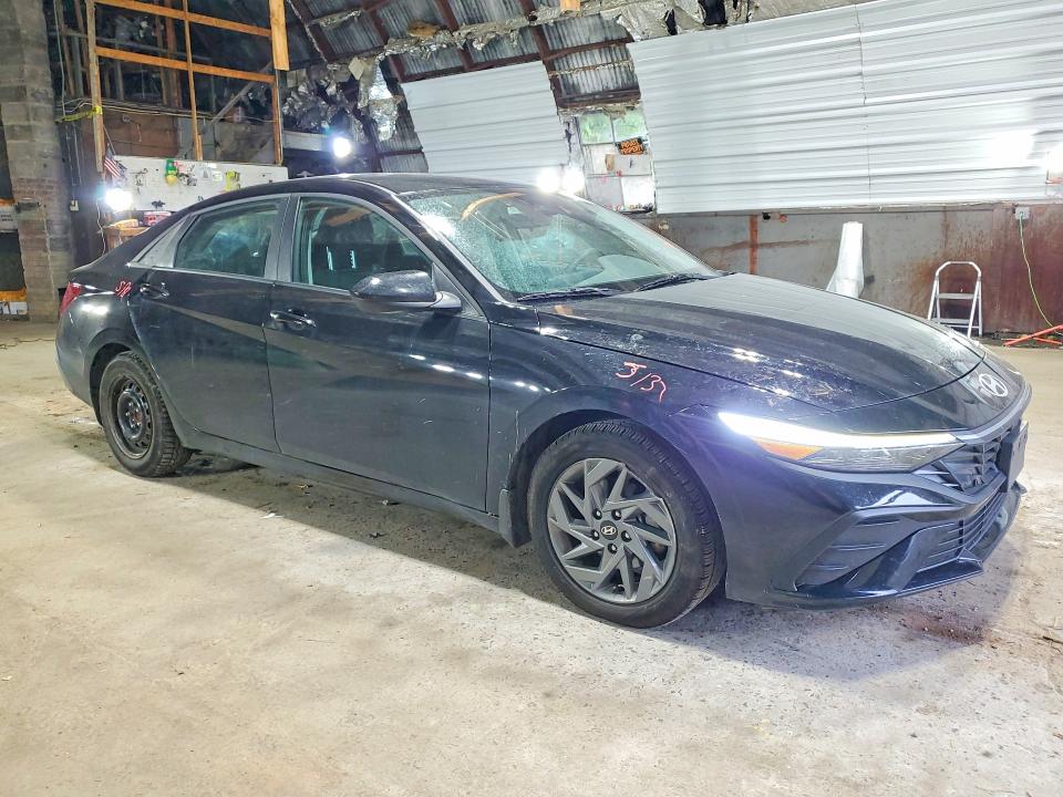 2025 Hyundai Elantra VIN KMHLM4DJ1SU161816 COPART salvage auction — FRONT END, Ny - Mv-907A Salvage Certificate, sold $4,100 on 2026-07-13 (photo 4)