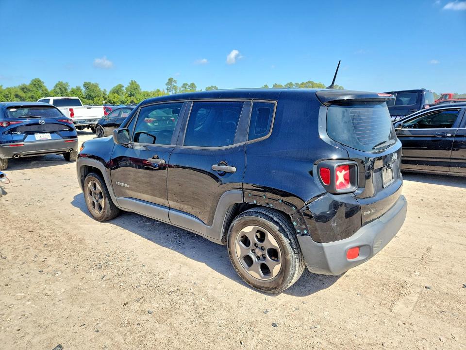 2015 Jeep Renegade VIN ZACCJAAT8FPB24318 COPART salvage auction — REAR END, Tx - Certificate Of Title, sold $925 on 2026-08-14 (photo 2)