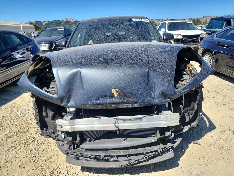 2021 Porsche Macan VIN WP1AA2A57MLB01837 COPART salvage auction — FRONT END, Ca - Salvage Certificate, sold $60 on 2026-07-30 (photo 5)