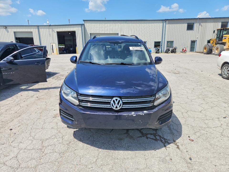 2016 Volkswagen Tiguan VIN WVGBV7AX2GW576299 COPART salvage auction — MECHANICAL, KS - DEALER ONLY CLEAN TITLE, sold $90 on 2026-07-28 (photo 5)
