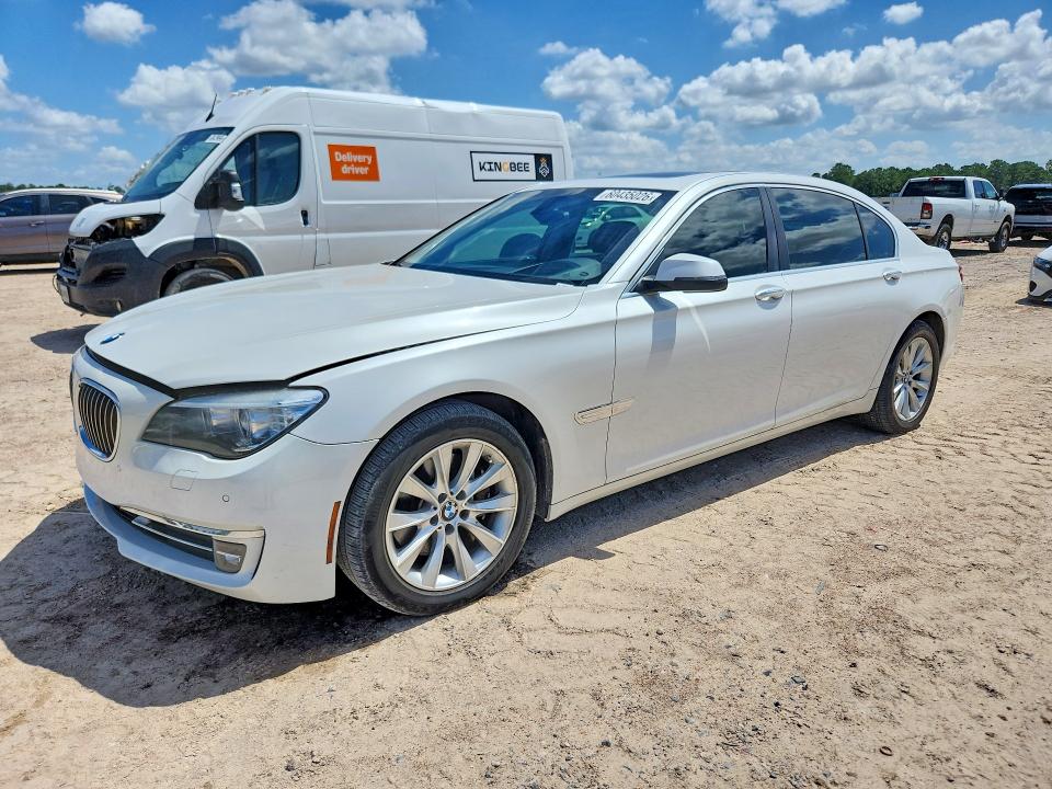 2014 BMW VIN WBAYE4C5XED138421 COPART salvage auction — WATER/FLOOD, TX - CERT OF TITLE-REBLT SLVG FLOOD (P), sold $2,100 on 2026-07-28 (photo 1)