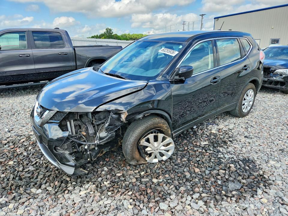 2016 Nissan Rogue VIN JN8AT2MV5GW145446 COPART salvage auction — FRONT END, Wi - Junked Vehicle Bill Of Sale, sold $350 on 2026-07-27 (photo 1)