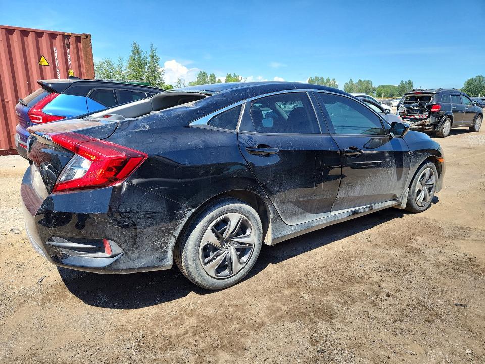 2021 Honda Civic VIN 2HGFC2F54MH015961 COPART salvage auction — ROOF, ON - PERMIT NO BRAND - UNFIT, sold $8,500 on 2026-07-28 (photo 3)
