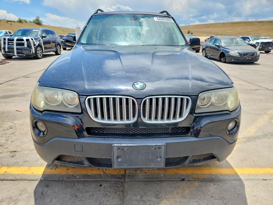 2007 BMW X3 VIN WBXPC93427WF14793 COPART salvage auction — HAIL, Co - Certificate Of Title, sold $1,100 on 2026-07-20 (photo 5)
