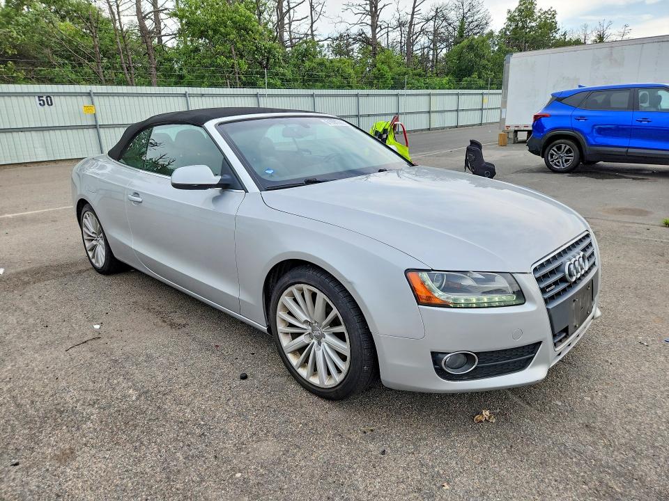 2011 Audi A5 VIN WAULFAFH9BN001939 COPART salvage auction — REAR END, Ny - Mv-907A Salvage Certificate, sold $500 on 2026-07-29 (photo 4)