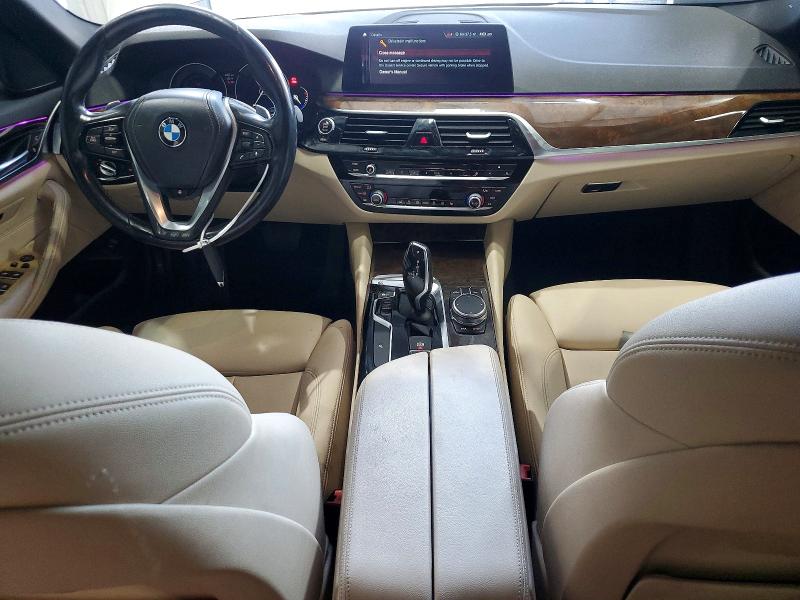 2018 BMW 5er VIN WBAJA7C54JWC75032 COPART salvage auction — FRONT END, Nc - Dealer Only Clean Title, sold $8,100 on 2026-07-28 (photo 8)
