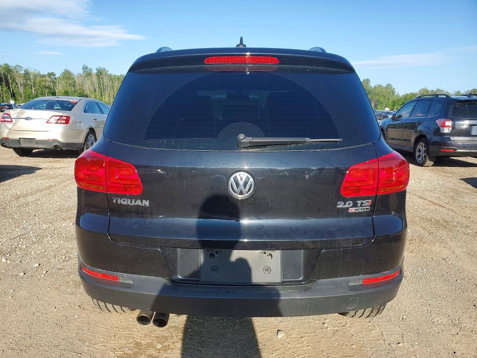 2016 Volkswagen Tiguan VIN WVGJV7AX1GW606808 COPART salvage auction — FRONT END, ON - PERMIT NO BRAND - UNFIT, sold $1,450 on 2026-08-18 (photo 6)