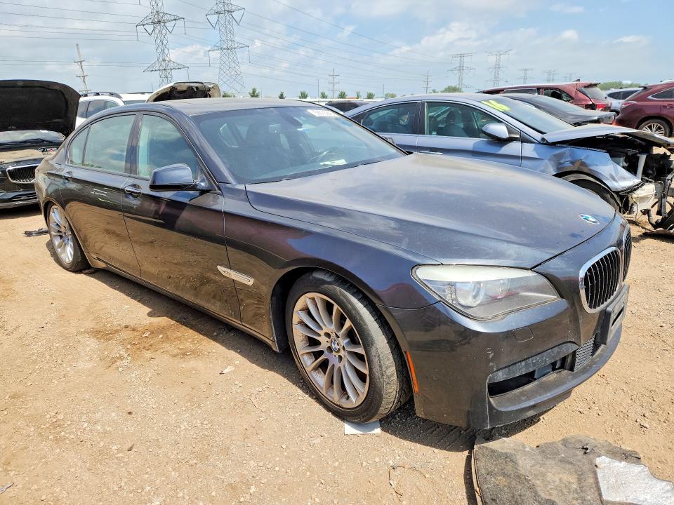 2011 BMW 7 series VIN WBAKC8C52BC432657 COPART salvage auction — MECHANICAL, IL - CERTIFICATE OF TITLE, sold $450 on 2026-07-09 (photo 4)